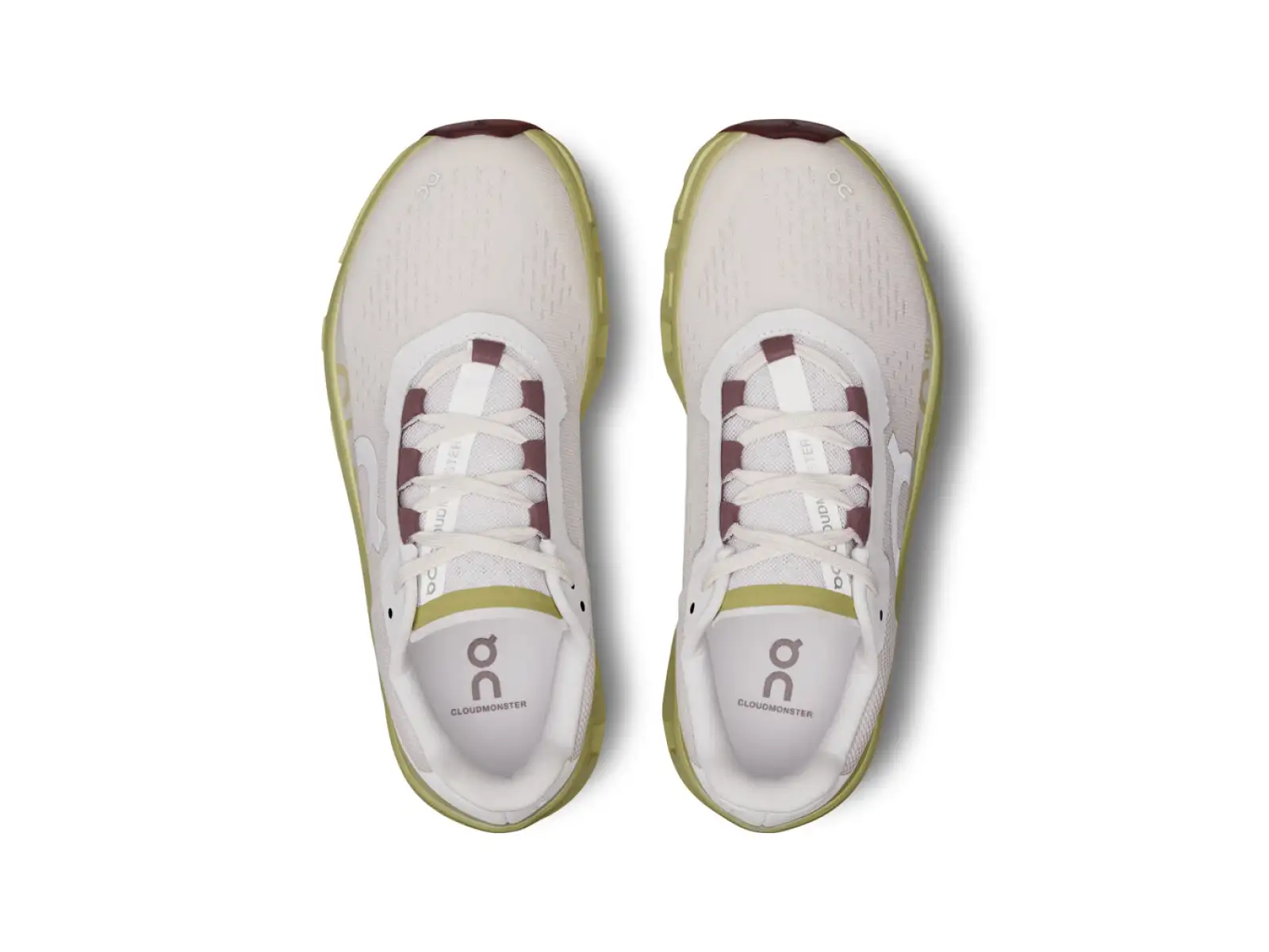 On Cloudmonster Damenlaufschuhe Frost/Acacia