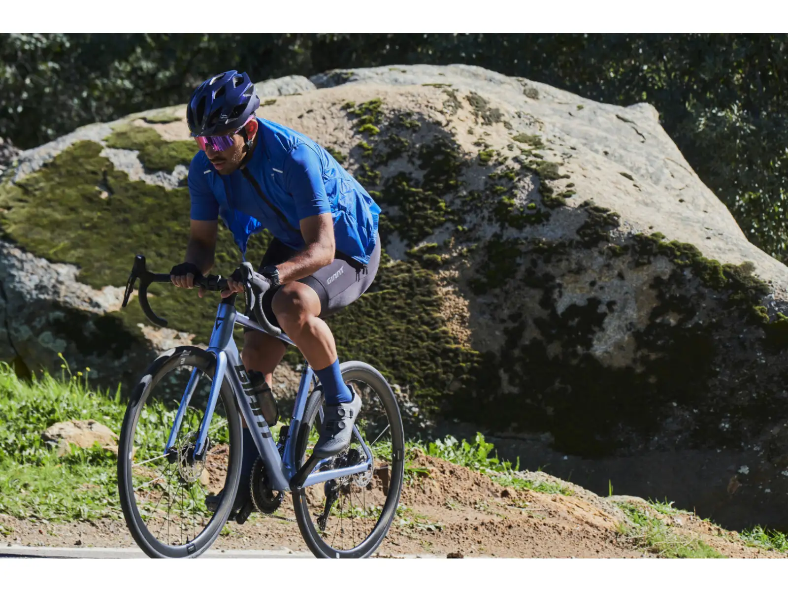 "Giant TCR Advanced 0 PC Rennrad Frost Silver"