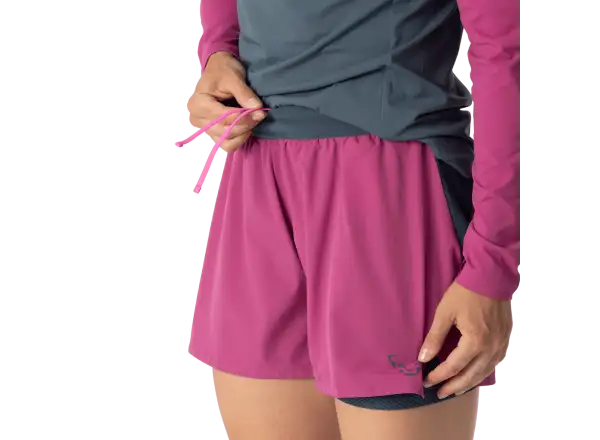 Dynafit Alpine Pro 2in1 Damen Laufshorts Magenta