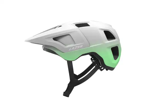 Lazer Finch KC Helm Mat Weiß/Grün