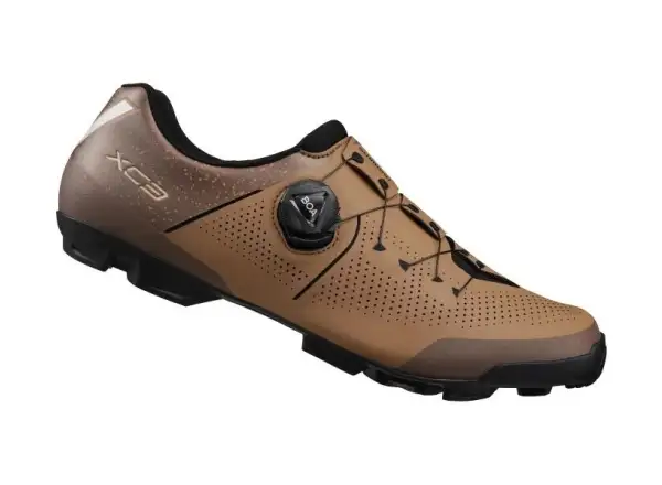 Shimano SH-XC302 breite Herren MTB Schuhe braun