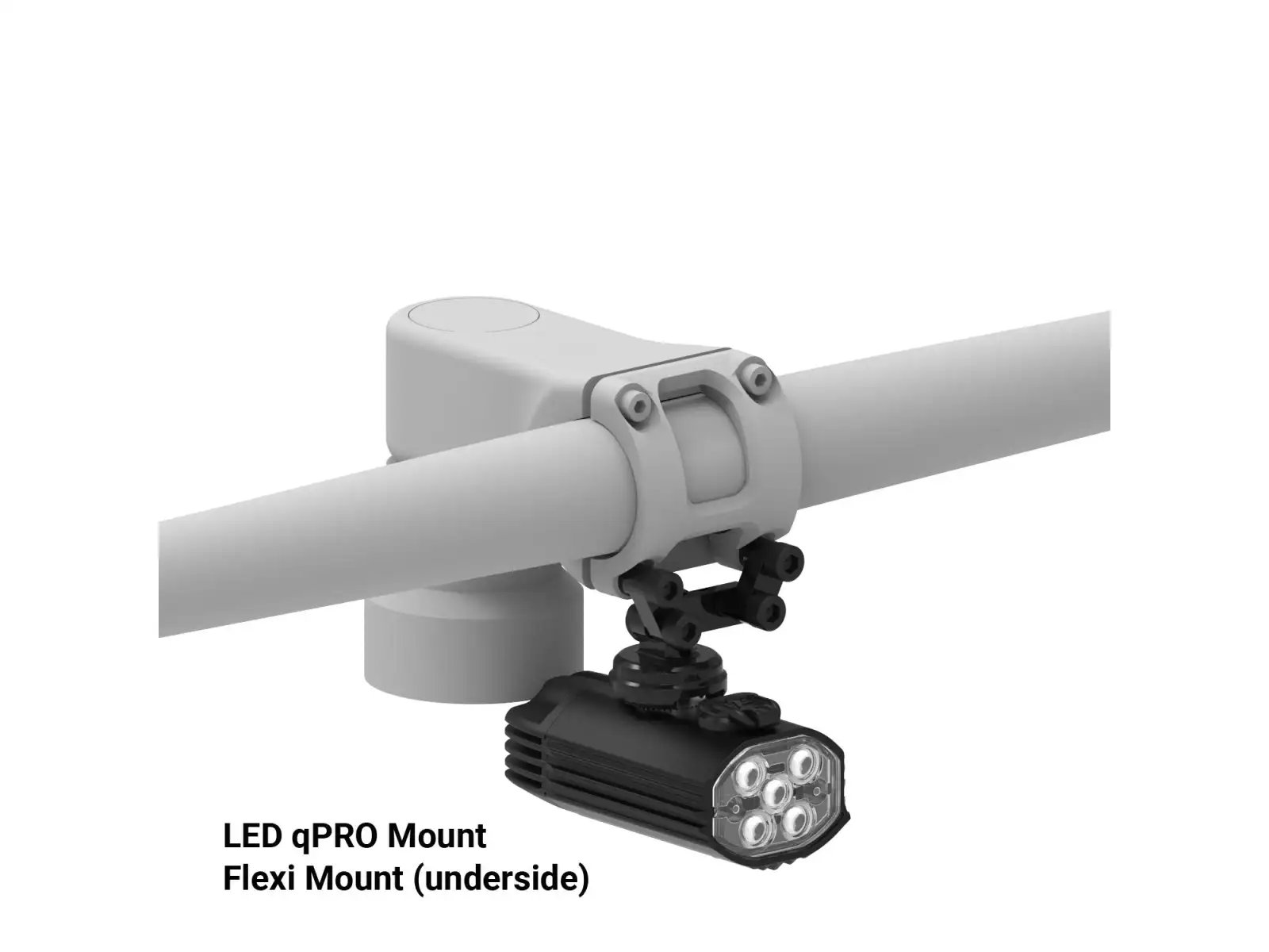 Lezyne LED qPRO Mount Halterung für Licht Black