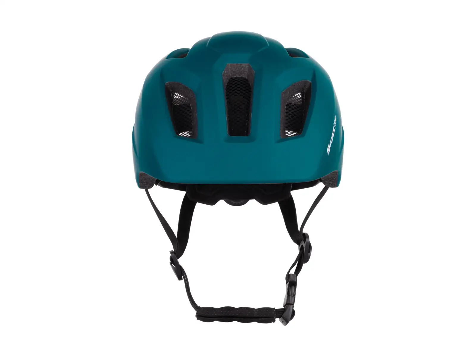 Force Zebu Kinderhelm mit Blinklicht petrol