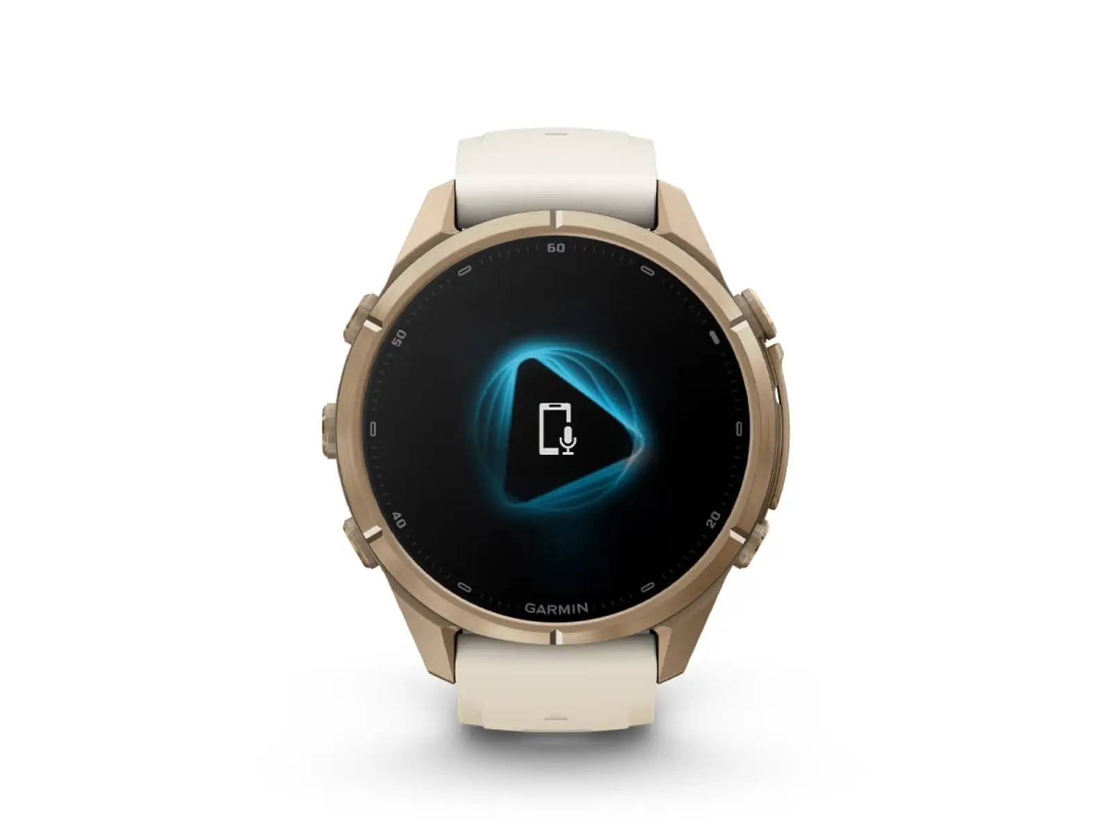 Garmin fenix 9 Pro inReach 43 mm Smartwatch Autumn gold titanium/Cream/french gray