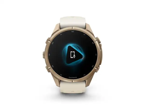 Garmin fenix 9 Pro inReach 43 mm Smartwatch Autumn gold titanium/Cream/french gray