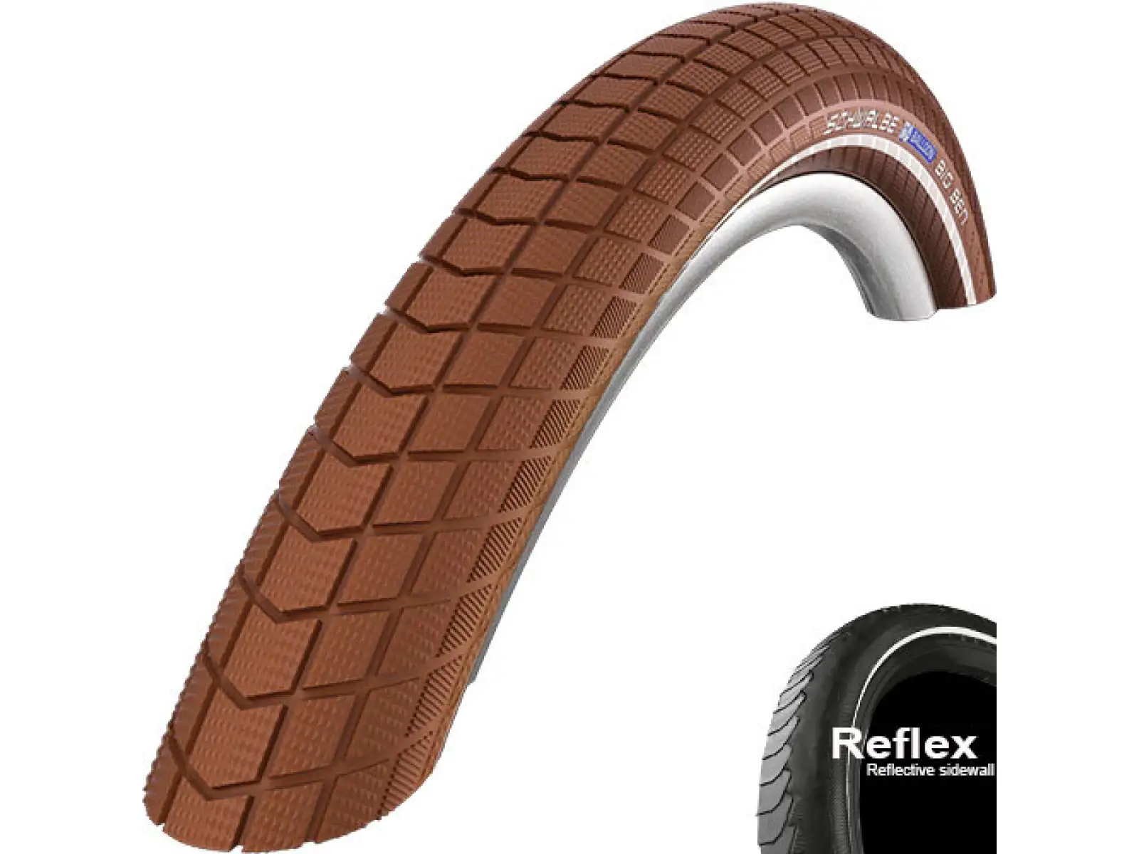 Schwalbe Big Ben KevlarGuard 26x2,15" MTB Reifen Draht braun