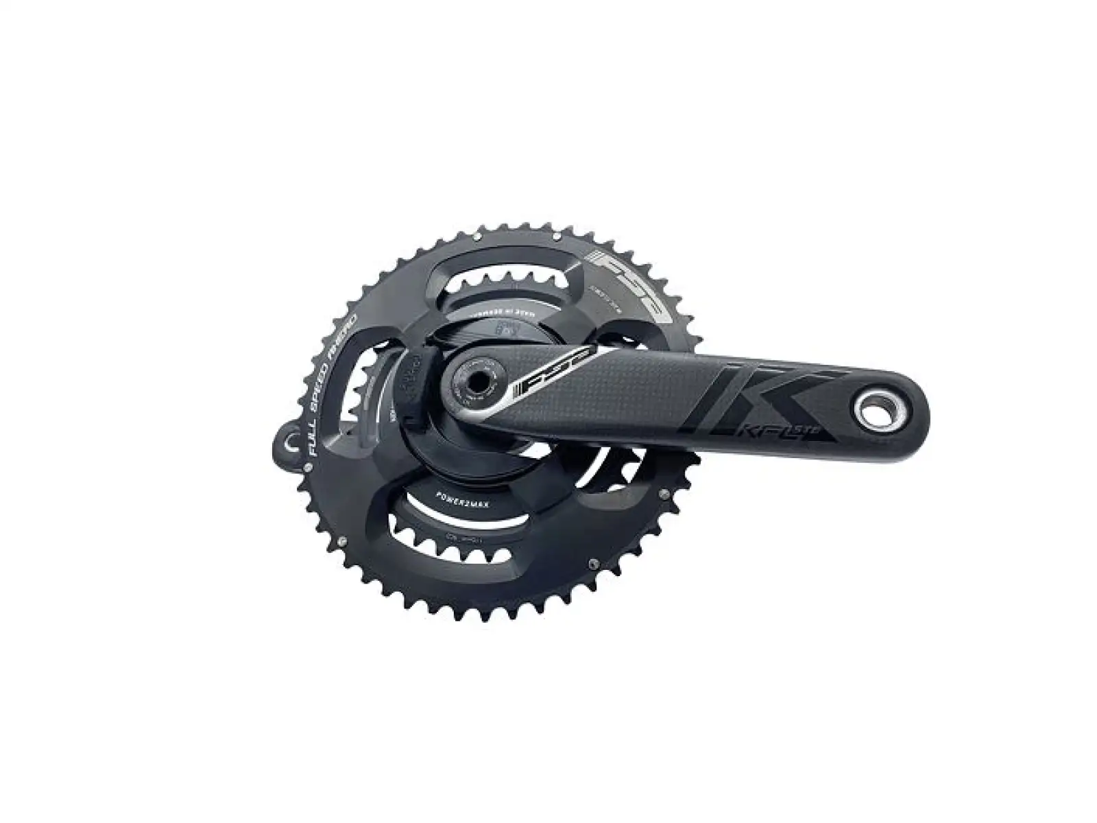 FSA K-Force Powerbox Team Edition Straßenkurbeln mit Leistungsmesser 52 x 36 Zähne 175 mm.