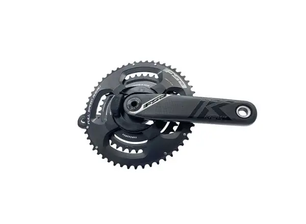 FSA K-Force Powerbox Team Edition Straßenkurbeln mit Leistungsmesser 52 x 36 Zähne 175 mm.