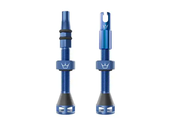 Peatys Holeshot Fast Flow Tubeless-Ventile 42 mm Navy