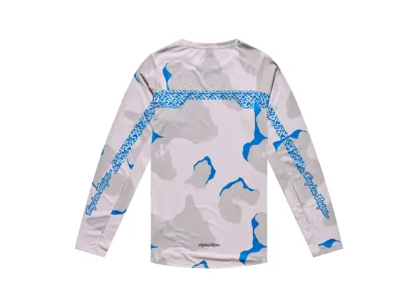 Troy Lee Designs Skyline Pro Herren-Trikot langärmlig Flow Camo Pumice
