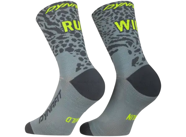 Dynafit Run Wild Crew Laufsocken Smoke Blue