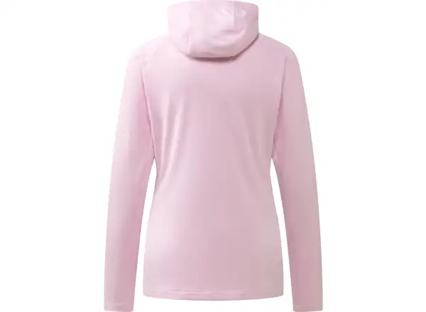 Haglöfs Korp Mid Hood Damen-Sweatshirt Fresh Pink