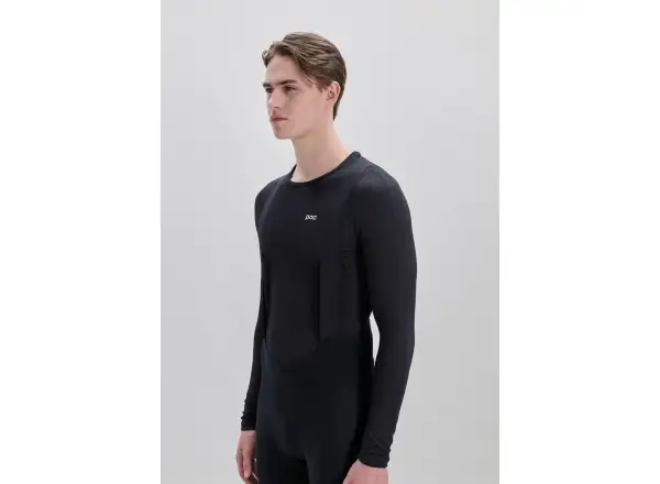 POC Layer Mid Herren Funktionsunterhemd Langarm Uranium Black