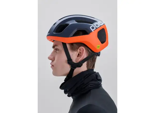 POC Ventral Air MIPS Helm Apatite Navy Matt/Fluo. Orange Matt/Hydrogen White