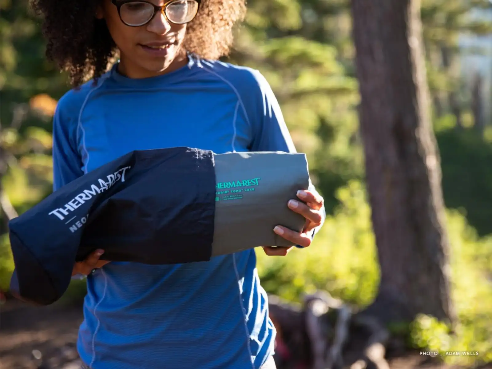 Therm-A-Rest NeoAir Topo Luxe Regular aufblasbare Isomatte Grün