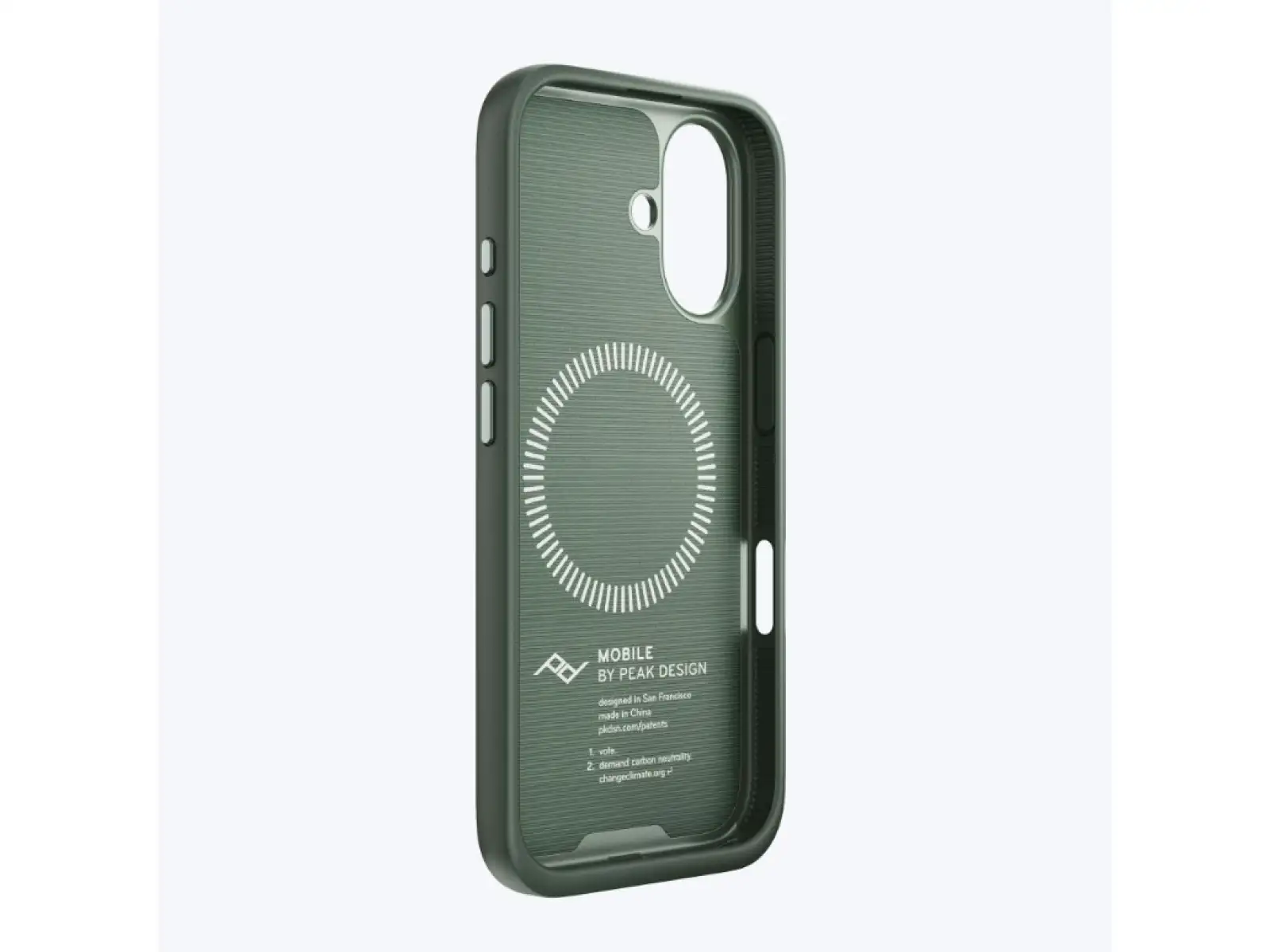 Peak Design Mobile Everyday Fabric Case iPhone 16 Handyhülle Salbei