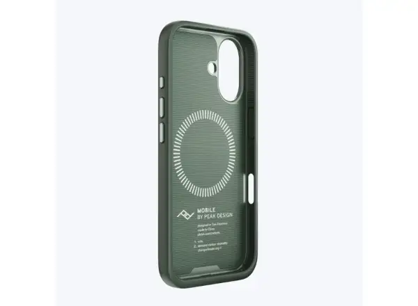 Peak Design Mobile Everyday Fabric Case iPhone 16 Handyhülle Salbei