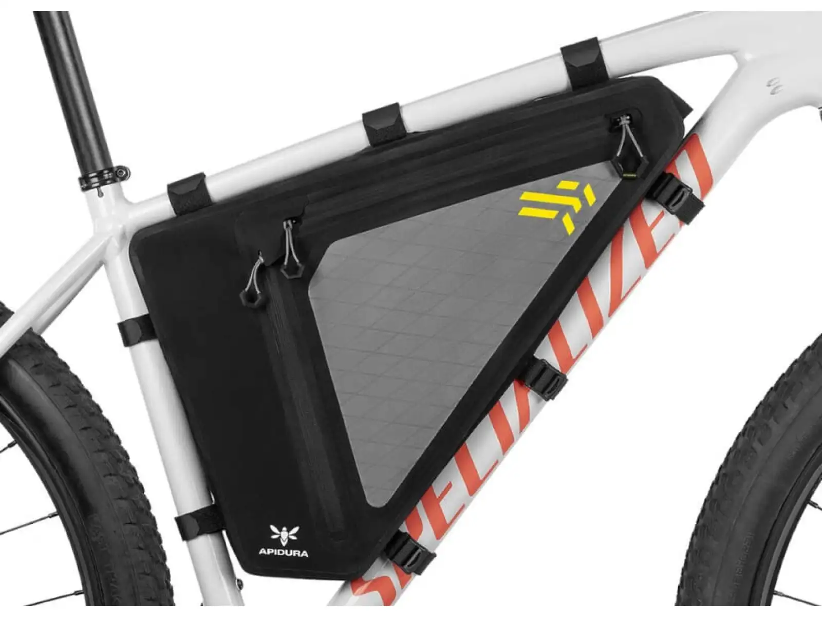 Apidura Backcountry Rahmentasche 6 l Schwarz/Grau