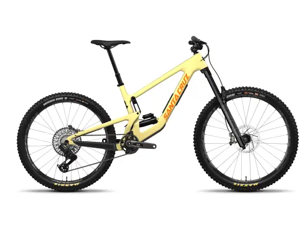 Santa Cruz Nomad 6 C MX GX1 AXS Vollgefedertes Fahrrad Gloss Marigold Yellow