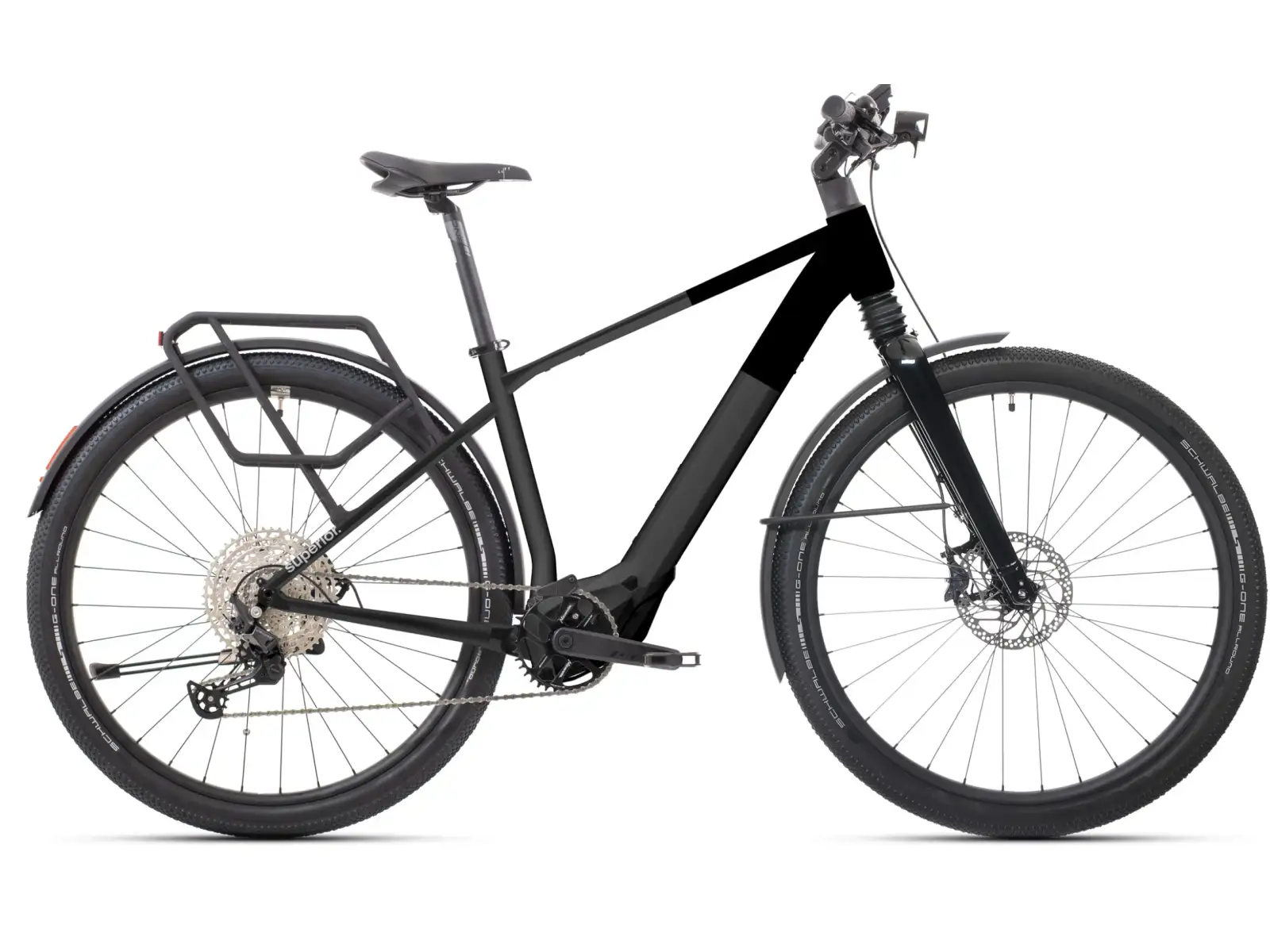 Superior iBlox 6.3 Stadtelektrofahrrad Matte Black