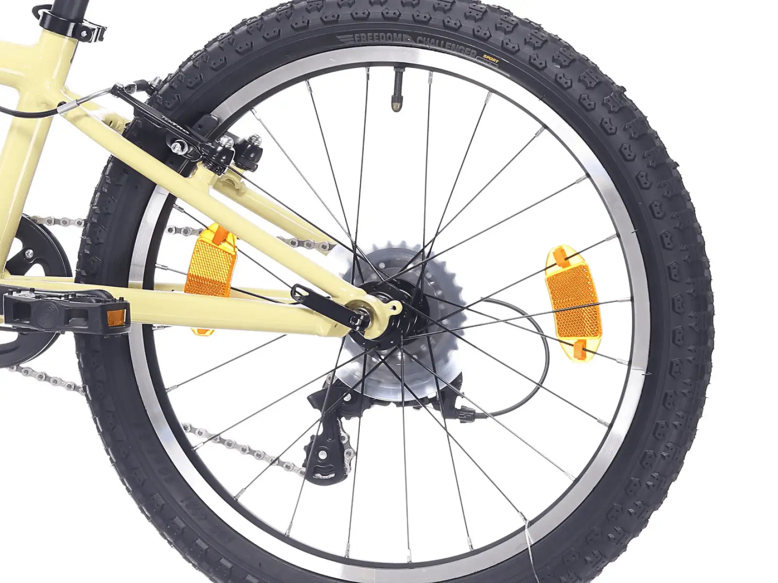 Rock Machine Storm 20 VB Kinderfahrrad Sulfur Yellow