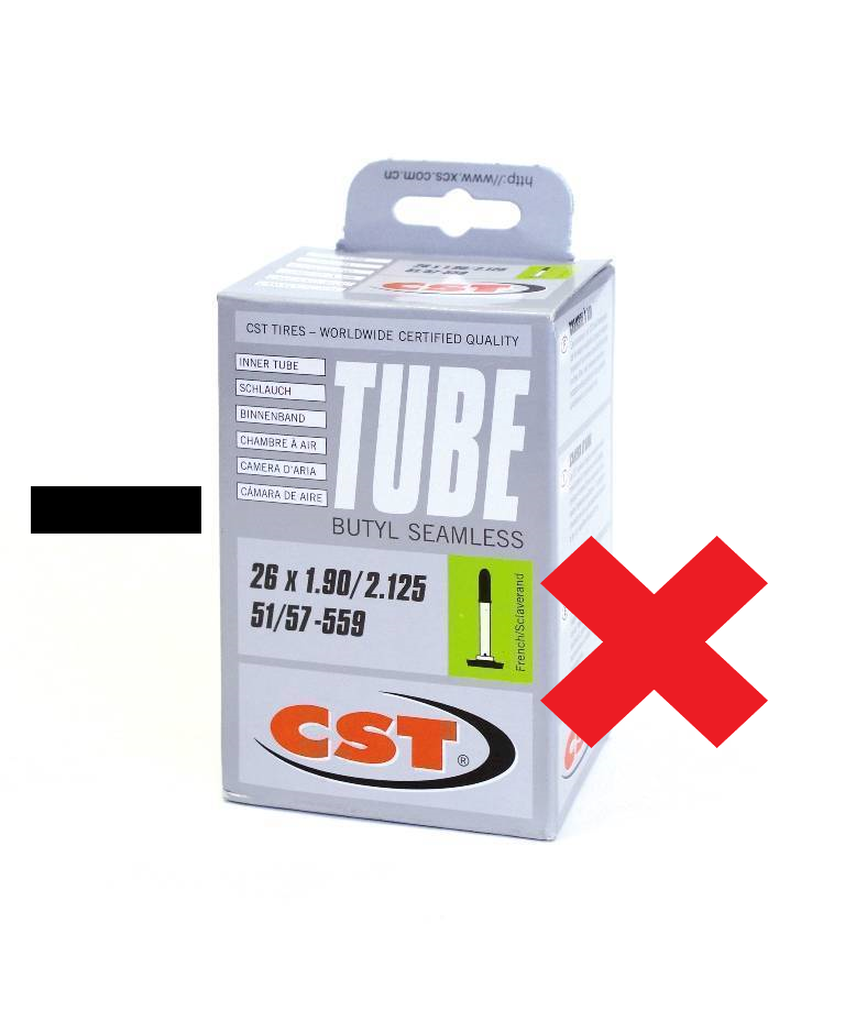 Schlauch versus tubeless