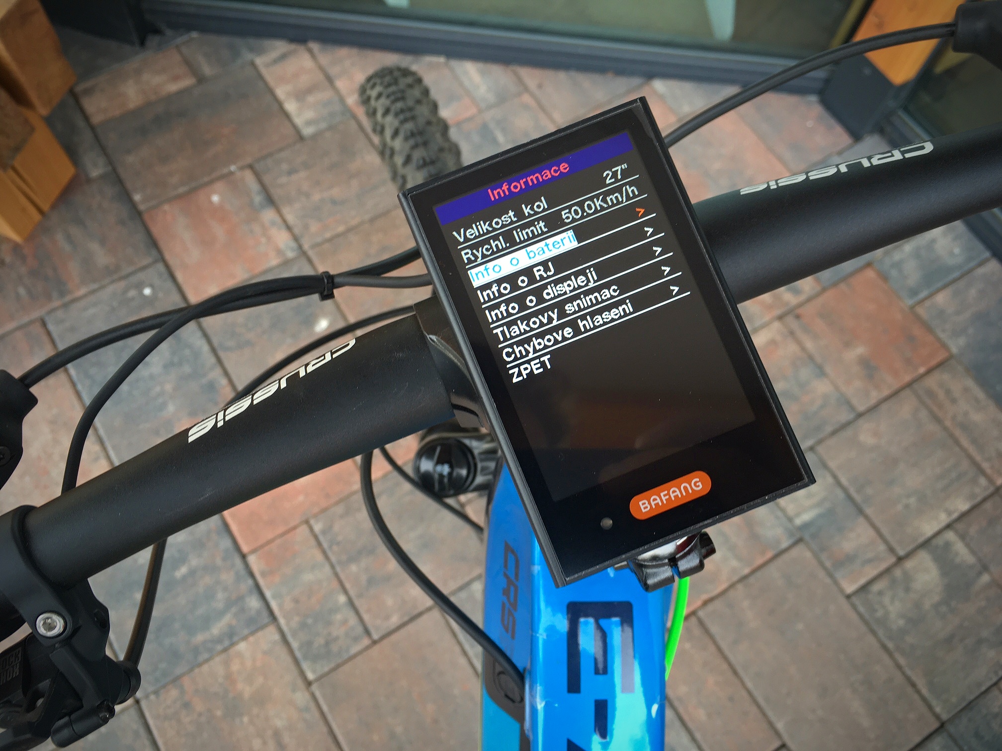 Beschleunigung des E-Bikes
