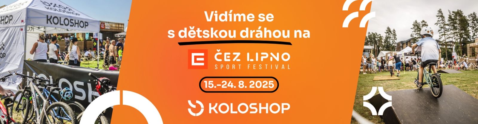 Koloshop na Lipno sport festivalu